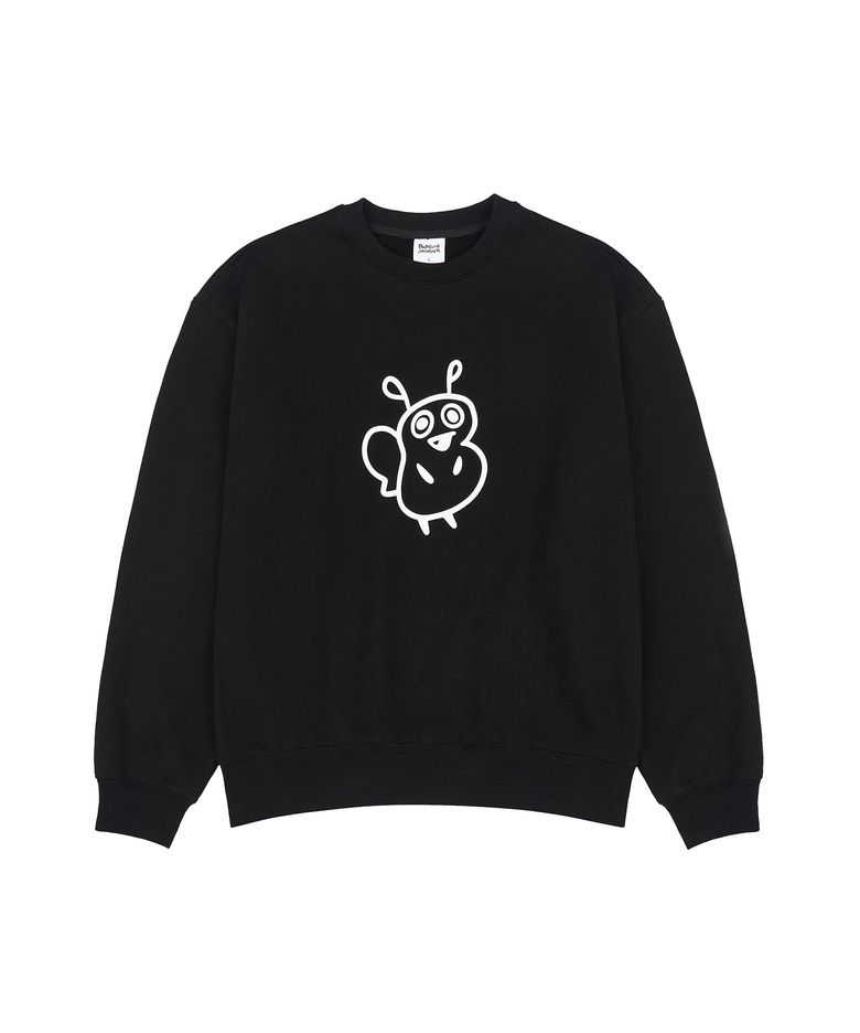 L/S Big PAPI Print Sweatshirt_Black