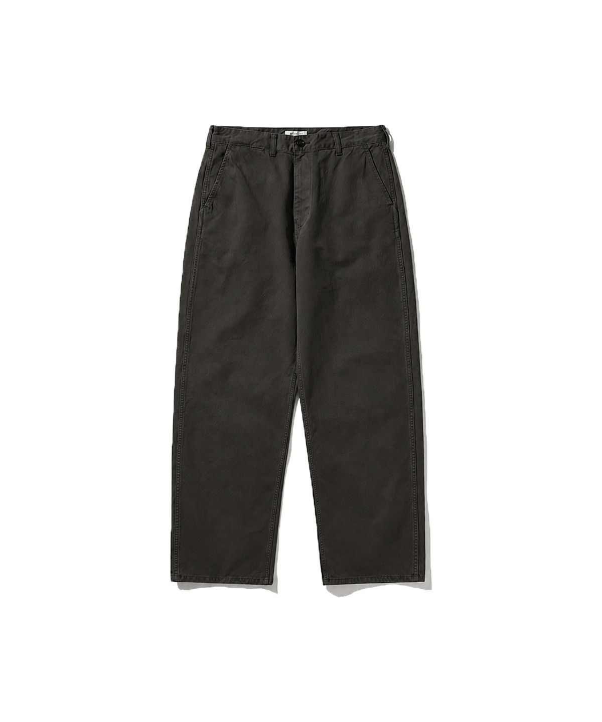 히즈핸더(HISHANDER) FRENCH CHINO PANTS MUD OLIVE