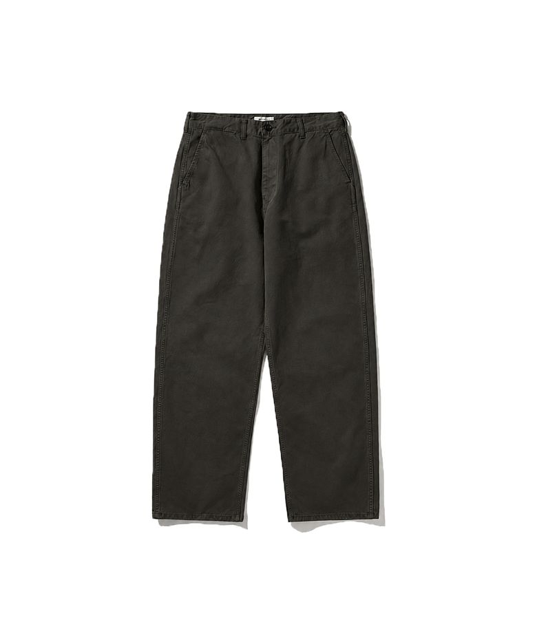 FRENCH CHINO PANTS MUD OLIVE