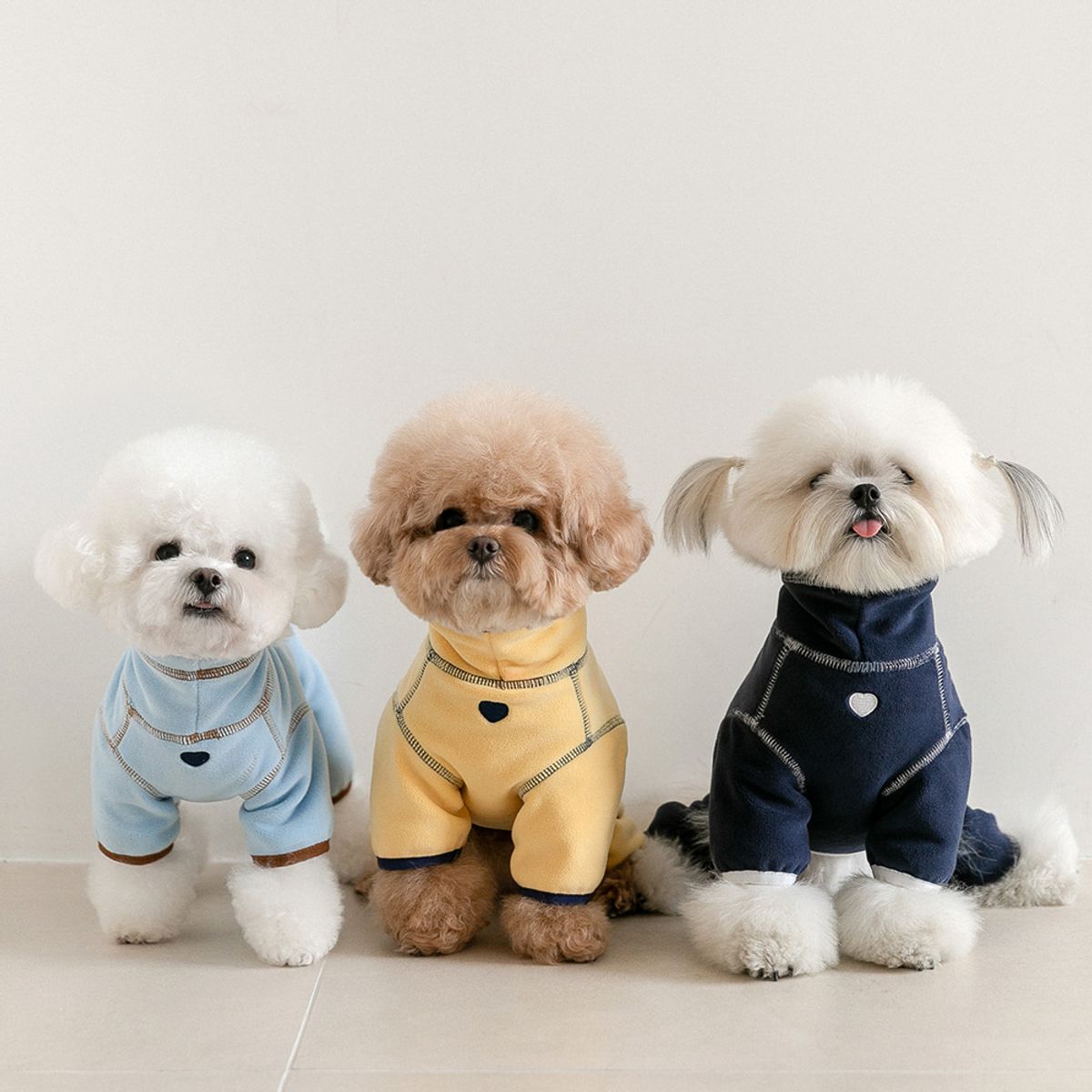 펫츠랜드(PETSLAND) 수플레 플리스 강아지 올인원 3color S-2XL