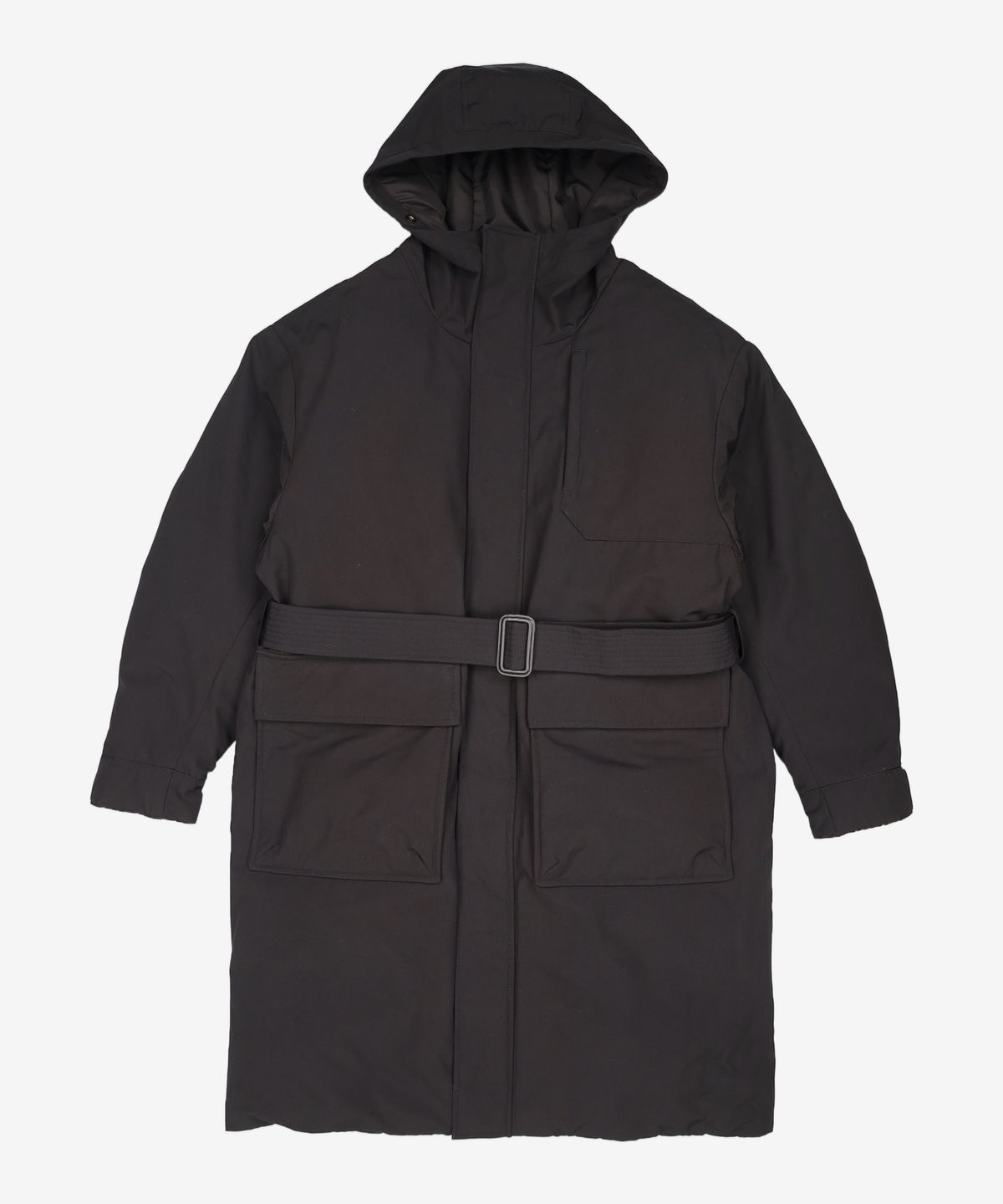 메종미네드(MAISON MINED) BLACK DOUBLE LONG GOOSE DOWN XS