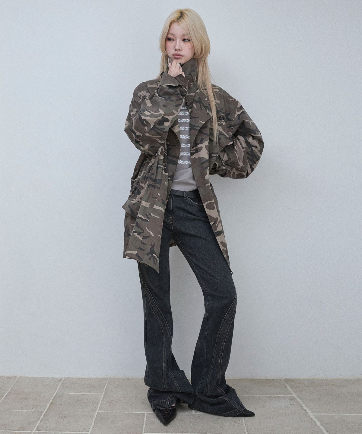 포에티시(POETISH) CURVED SEAM STITCH DENIM AJ6AL907_13