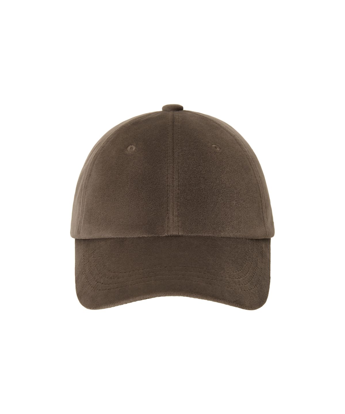 이미스(EMIS) EMIS TAG VELVET BALL CAP-BROWN