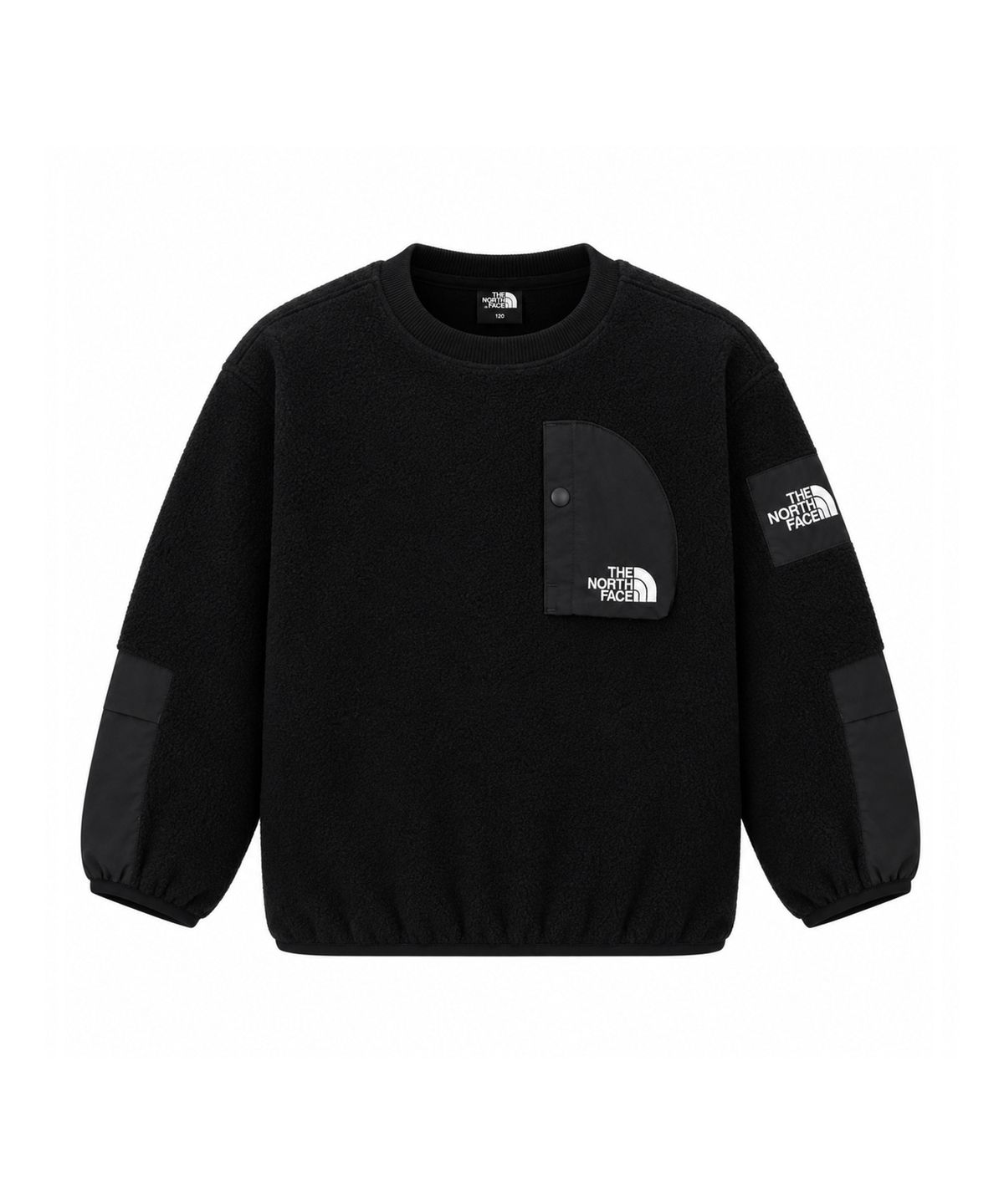 노스페이스 키즈(THE NORTH FACE KIDS) 키즈 데날리 플리스 크루넥 NM5MS53S_BLK