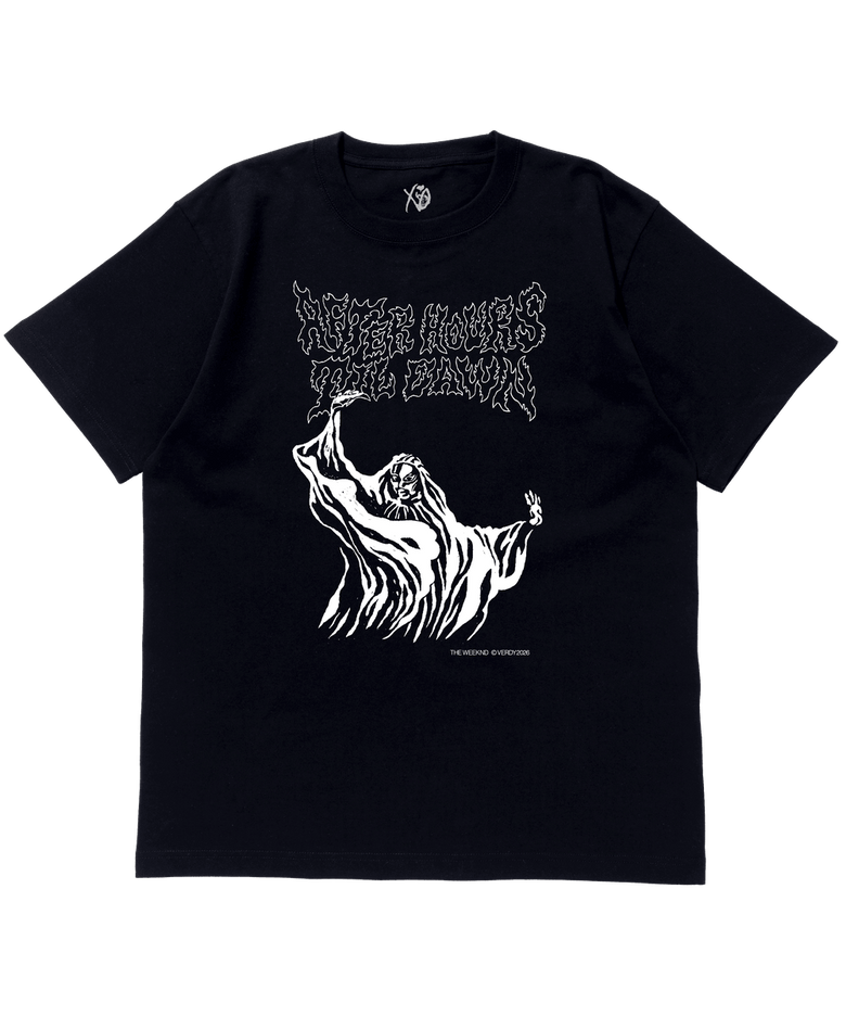 Verdy Tee Goth Logo Black