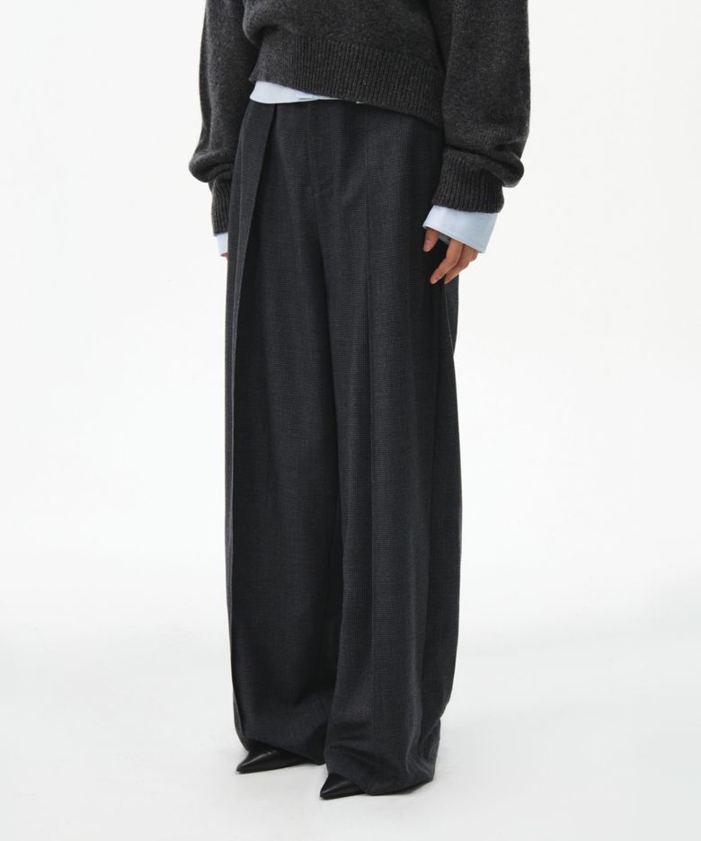26FW MARINA PANTS (CHARCOAL)