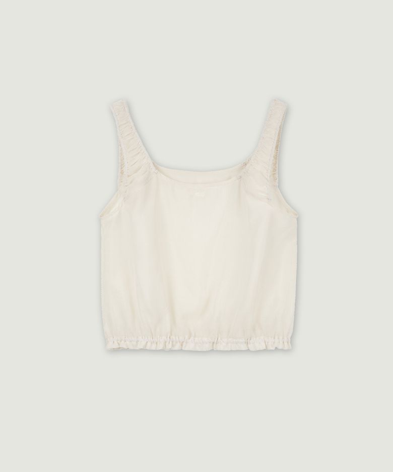 EMBLA SLEEVELESS TOP (CREAM)