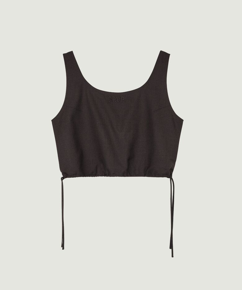 26FW MARINA SLEEVELESS (BROWN)