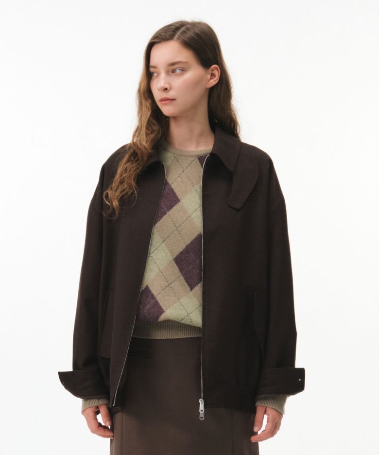 26FW MARINA JACKET (BROWN)