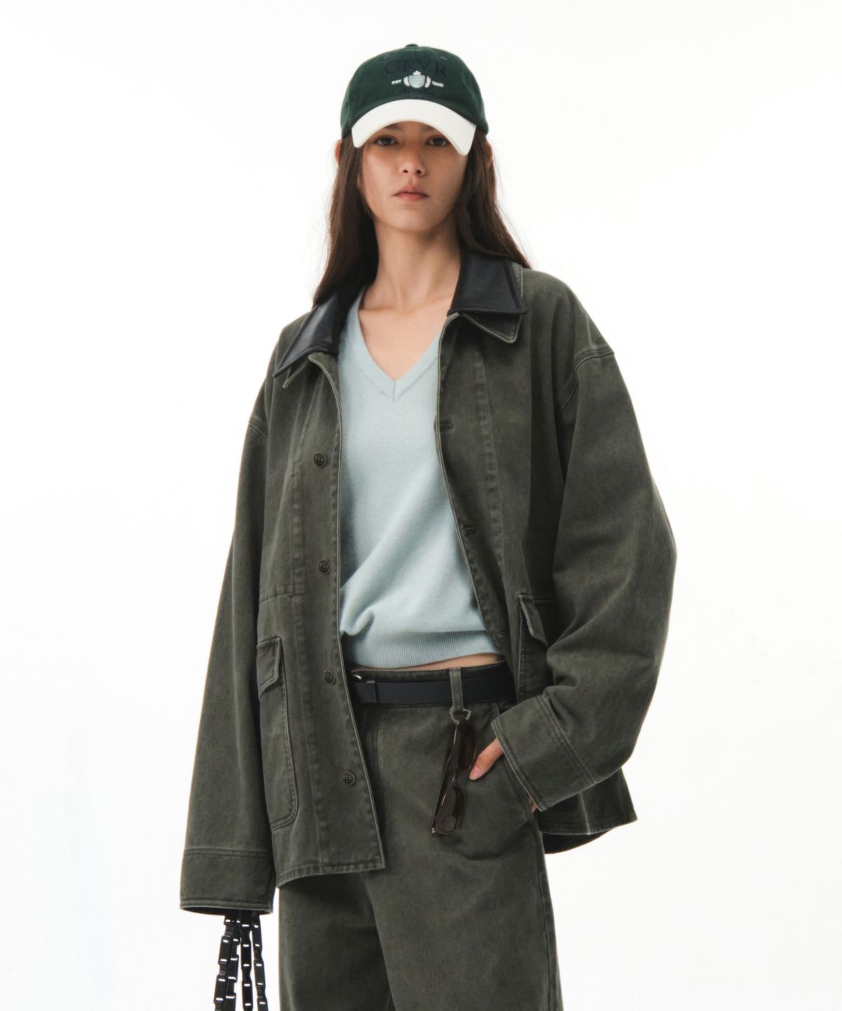 그로브(GROVE) HUDSON WORK JACKET (KHAKI)