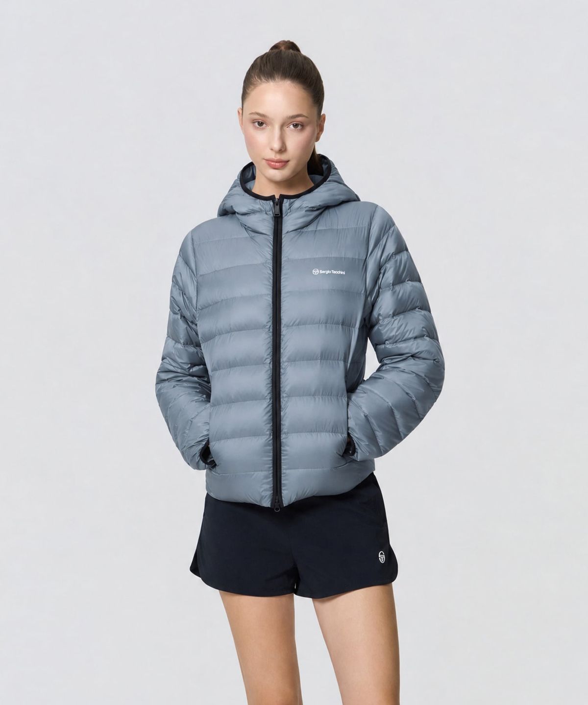 세르지오 타키니(SERGIO TACCHINI) W 쿠쉬웜 경량 다운 (Indigo)