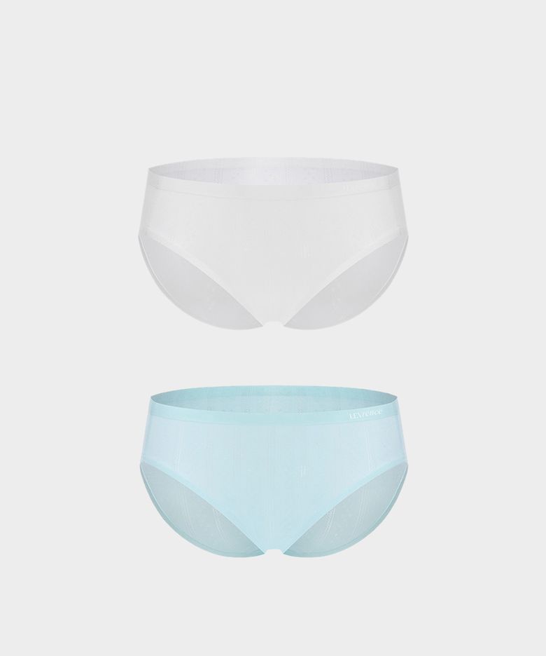 [2 Pack] 모노패턴 심리스 팬티