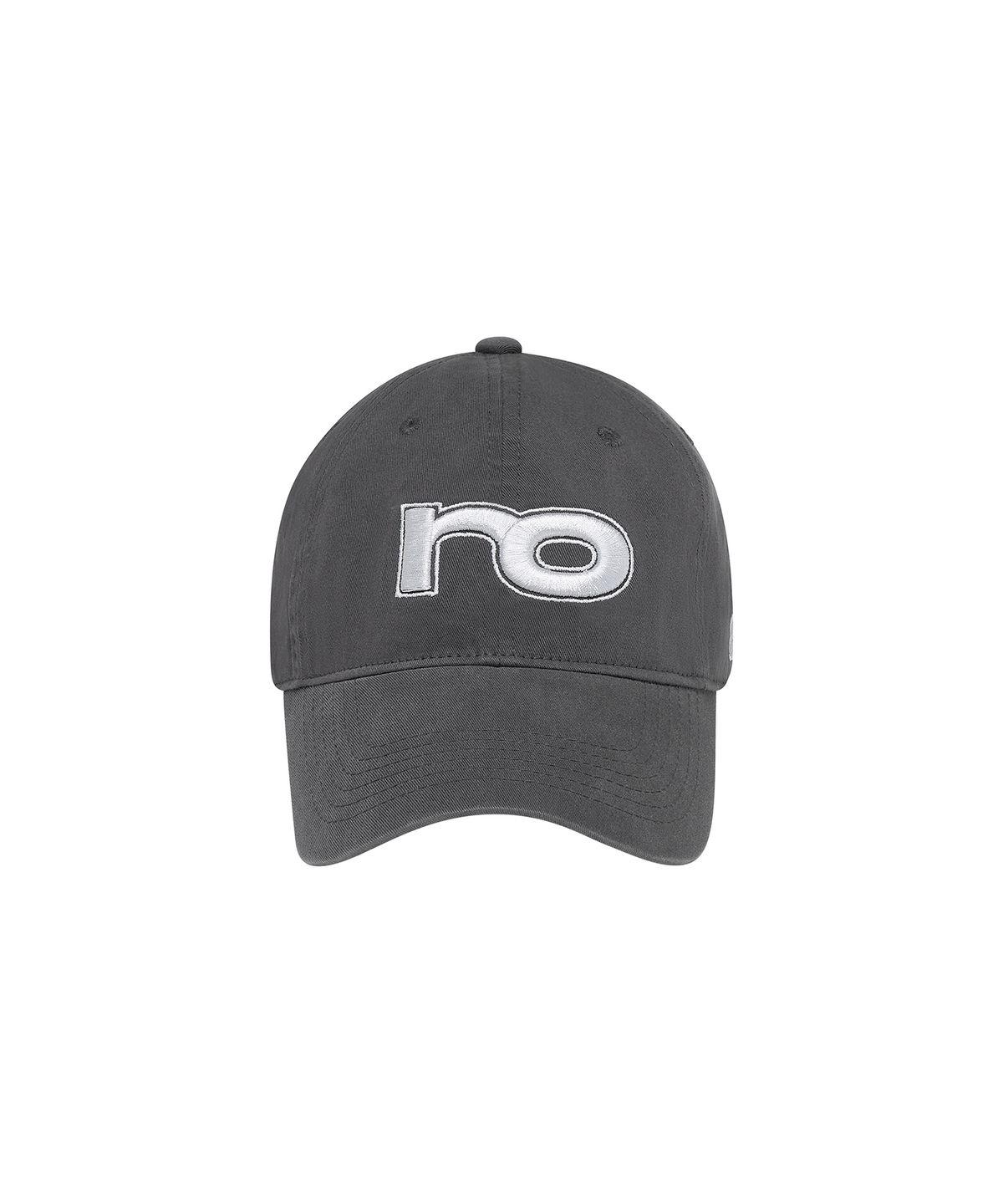 로타입(ROUGHTYPE) RO Over Patch Ball Cap - Charcoal