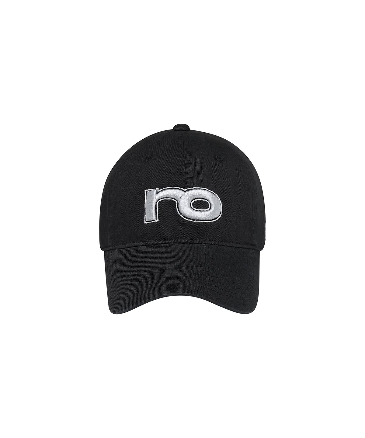 로타입(ROUGHTYPE) RO Over Patch Ball Cap - Black