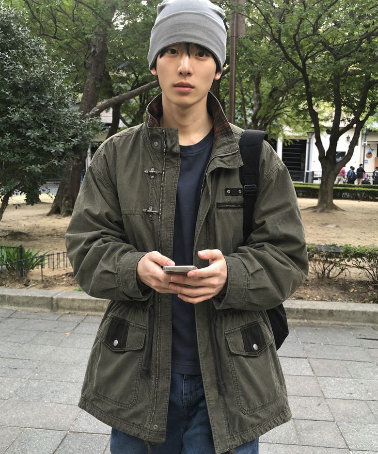 Dust Fishtail Jacket(KHAKI)