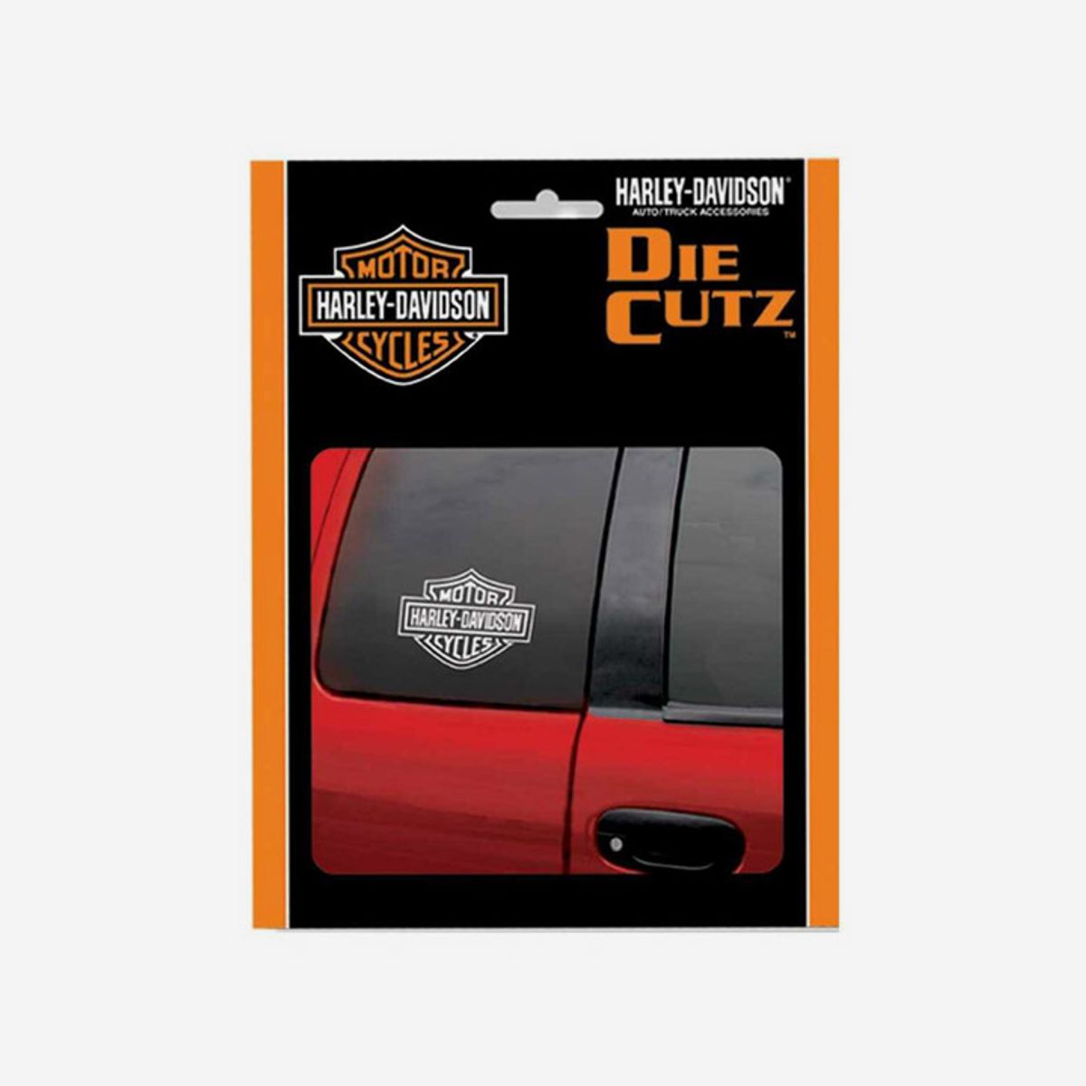 할리데이비슨(HARLEY-DAVIDSON) 바앤실드 화이트 윈도우 데칼