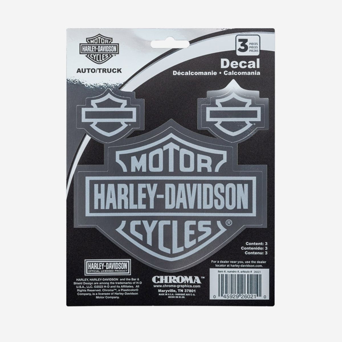 할리데이비슨(HARLEY-DAVIDSON) H-D 에치 바앤실드 데칼