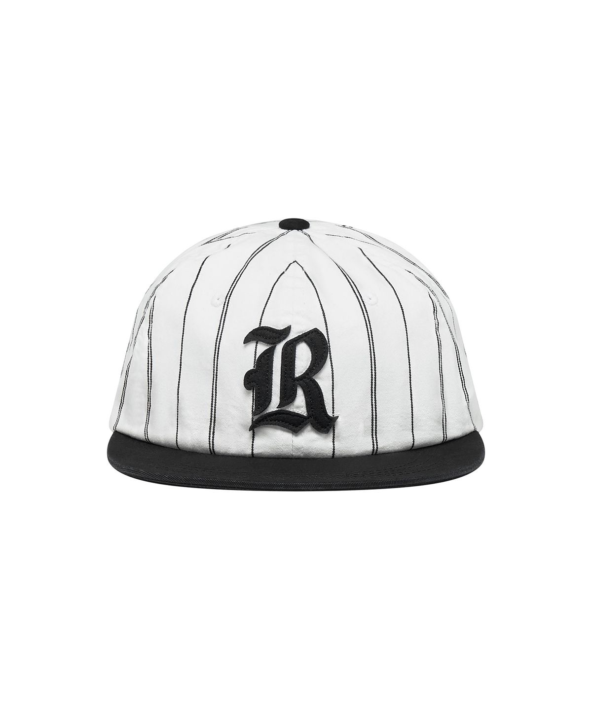 로타입(ROUGHTYPE) Twill Applique Stripe Ball Cap - White
