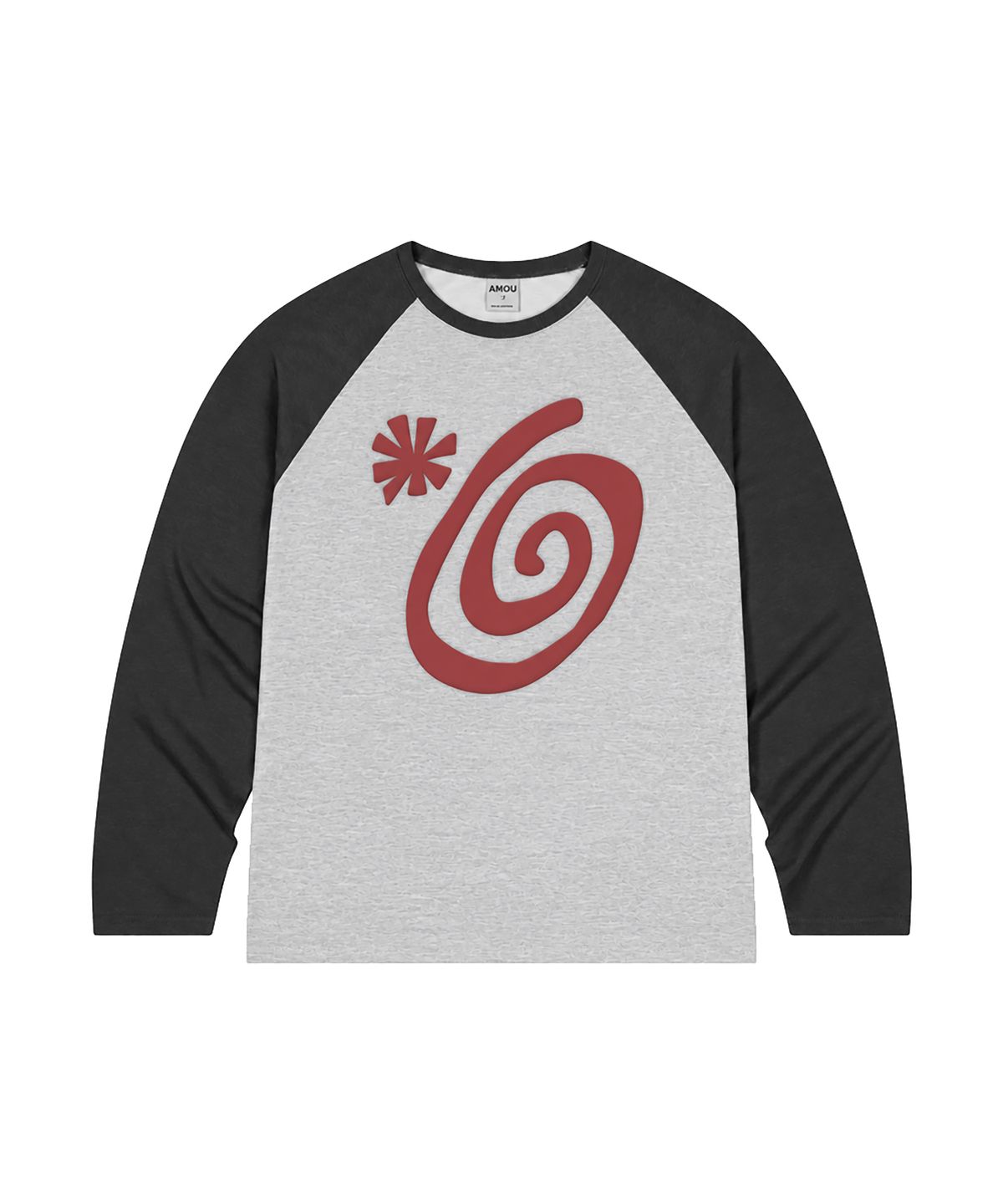 아모우(AMOU) Molly Reglan Long Sleeve GRAY