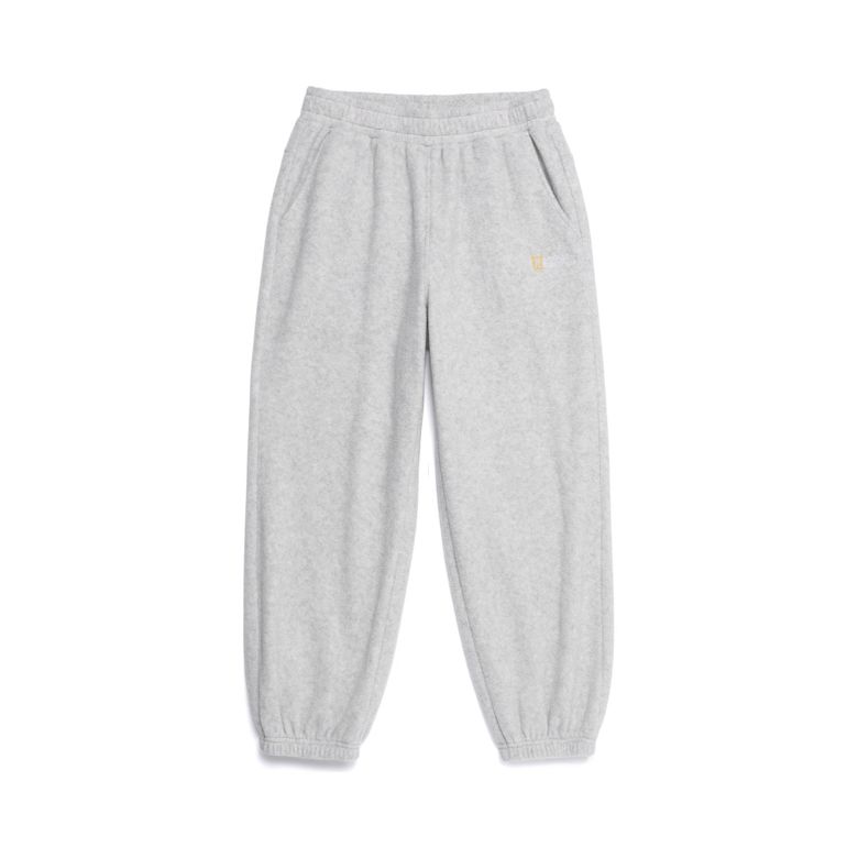 K264UPT930 마이크로플리스 조거 팬츠 WHITE MELANGE