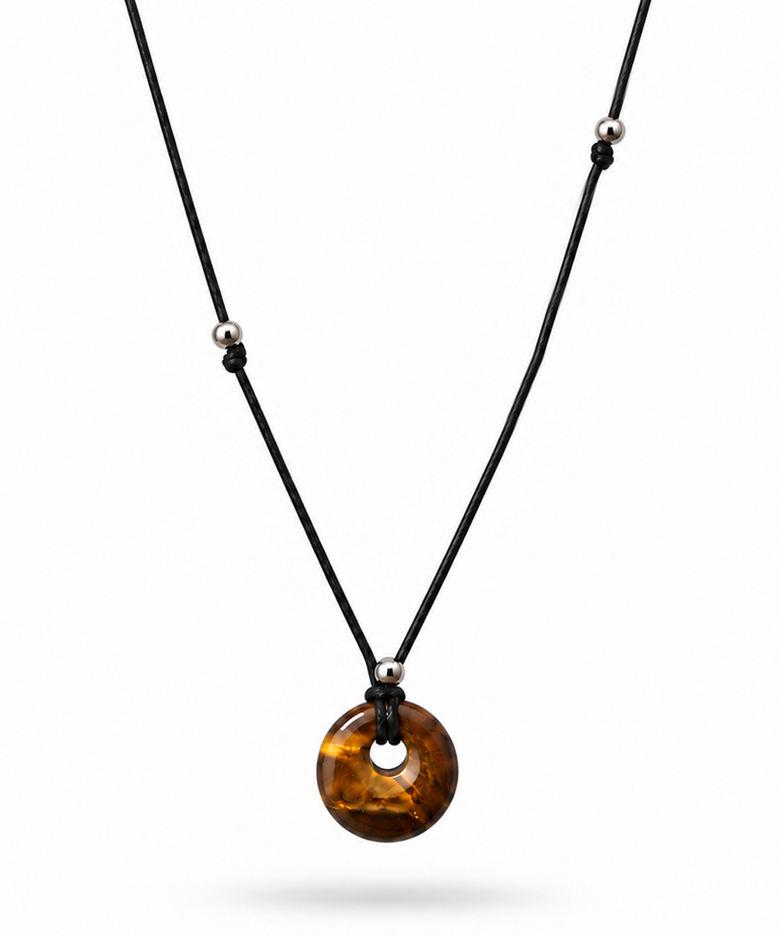 HALO RING NECKLACE