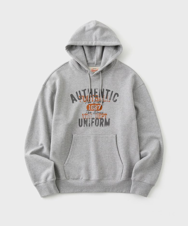 A.S.G Authentic Uniform Hoodie (Melange Gray)