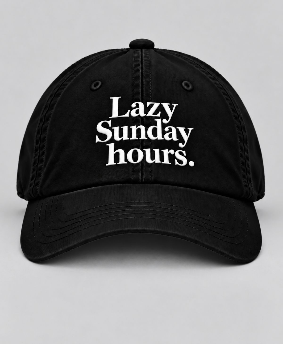 그리쉬(GRISH) sunday hours ball cap [black]