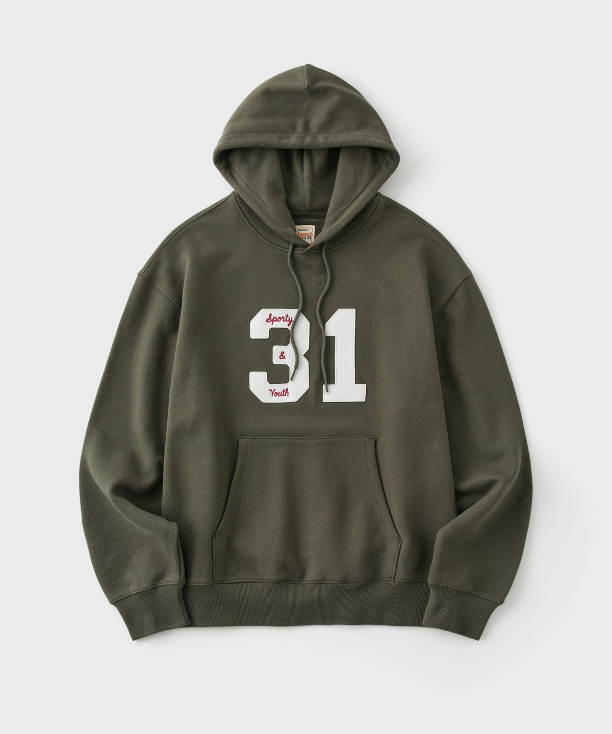 디써티원(DTHIRTYONE) A.S.G Sporty & Youth Hoodie (Khaki)