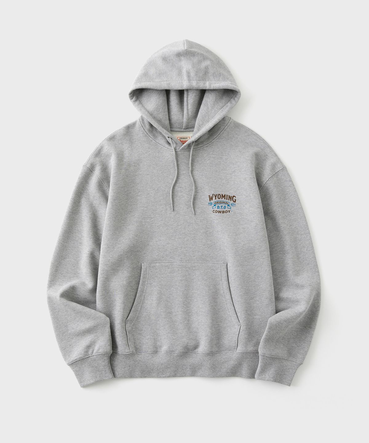 디써티원(DTHIRTYONE) A.S.G Cowboy Hoodie (Melange Gray)