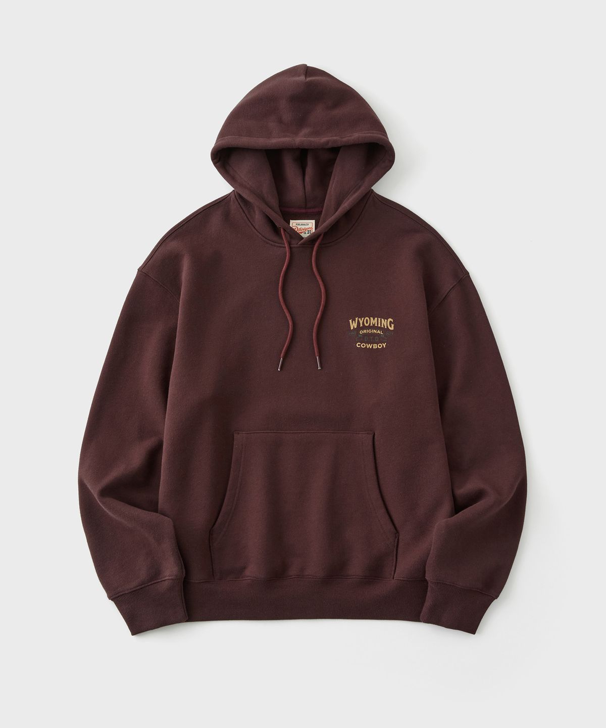 디써티원(DTHIRTYONE) A.S.G Cowboy Hoodie (Burgundy)