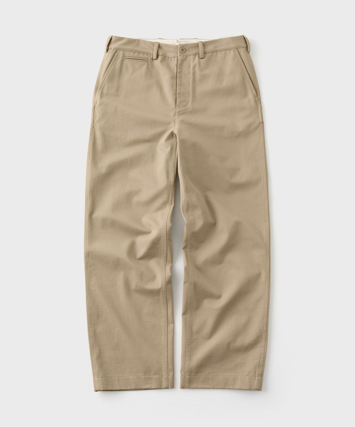디써티원(DTHIRTYONE) Officer Regular Chino Trousers (Beige)