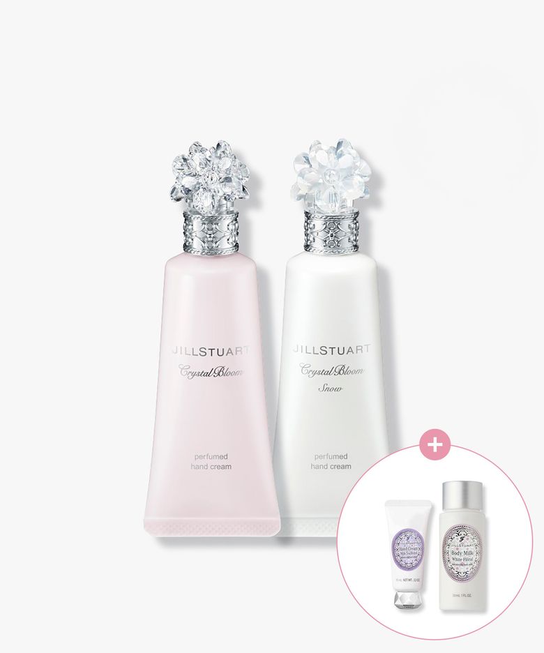 크리스탈 블룸 퍼퓸드 핸드크림 40g 2종 중 택1(+핸드크림 15g&바디밀크 30ml)