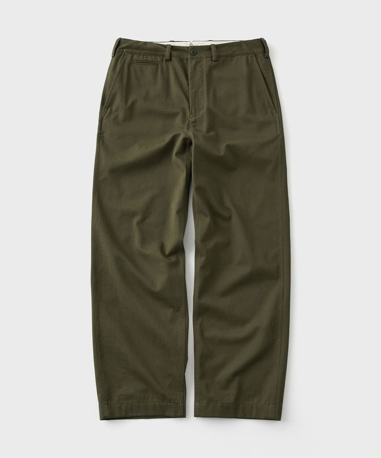 Officer Regular Chino Trousers (Khaki)