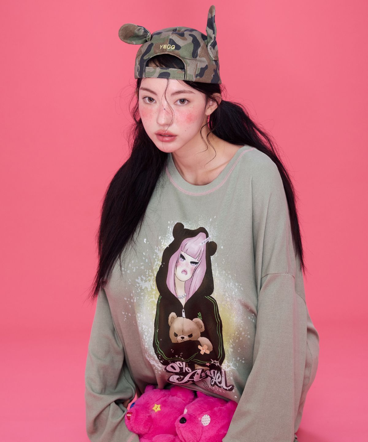 예그(YEGG) Camo Wing Cap
