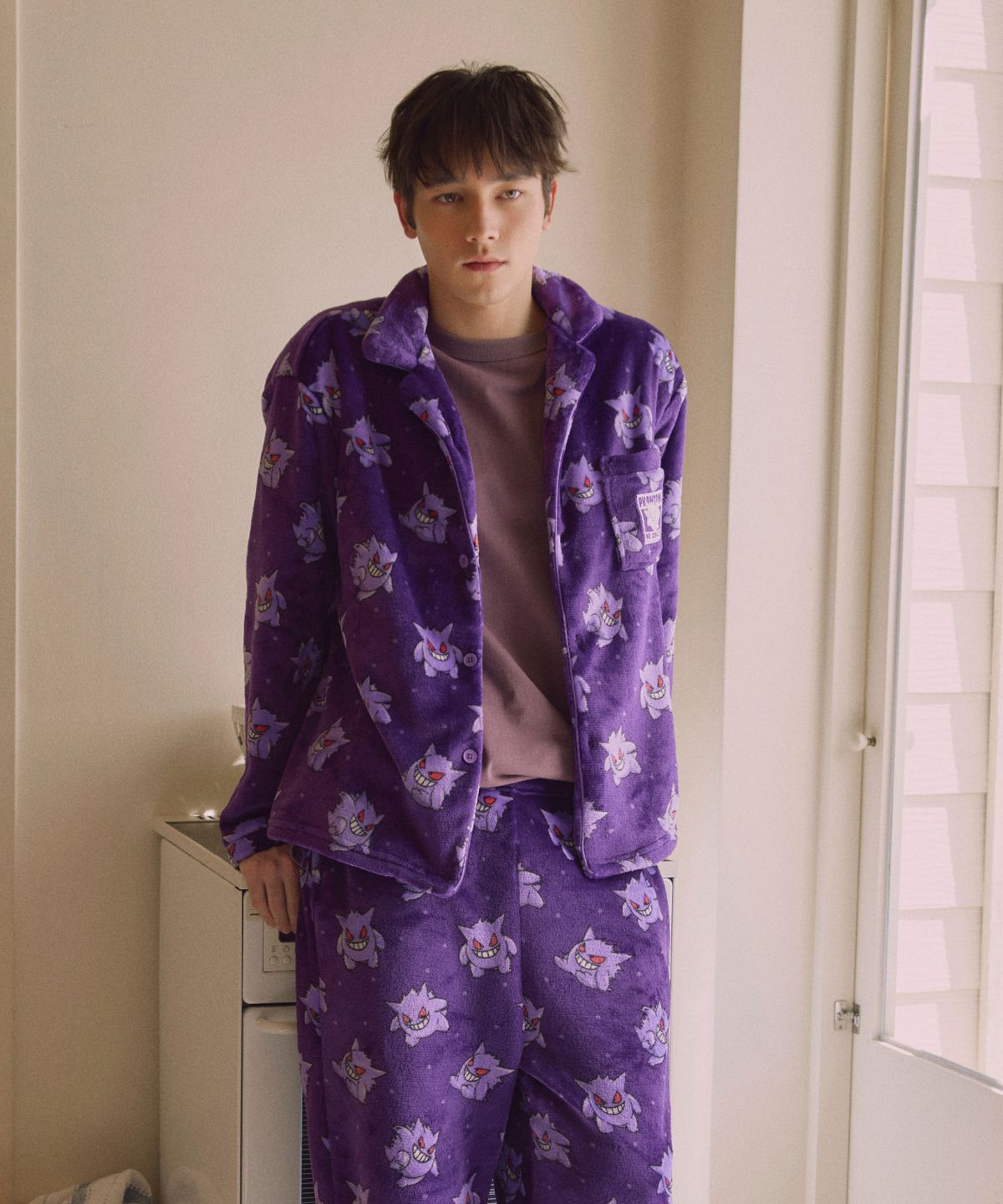 스파오(SPAO) [포켓몬] 수면 파자마(Purple)_SPPPG4VU10