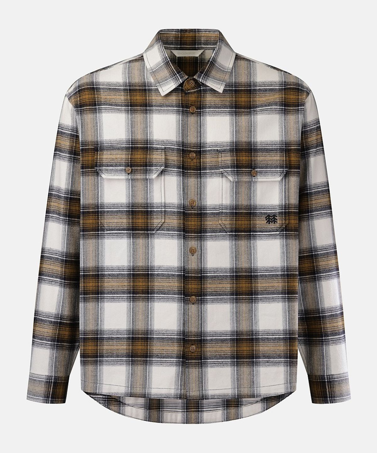 코오롱스포츠(KOLON SPORT) 남성 긴팔 체크 셔츠 TLSXW26501CAM