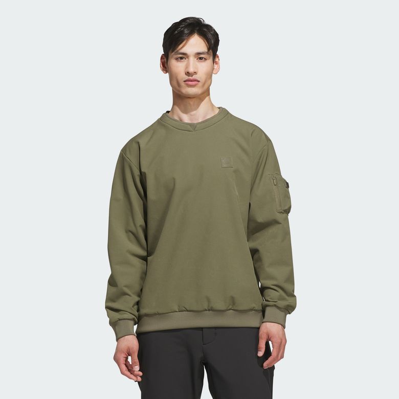 Climawarm 브러쉬드 크루 탑 KH0131
