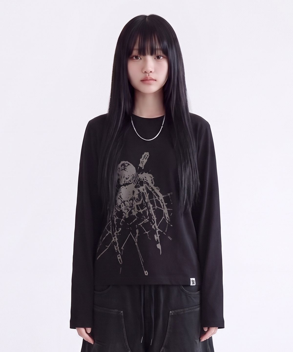 그레이버(GRAVER) [UNISEX]HARMLES 롱슬리브_3color