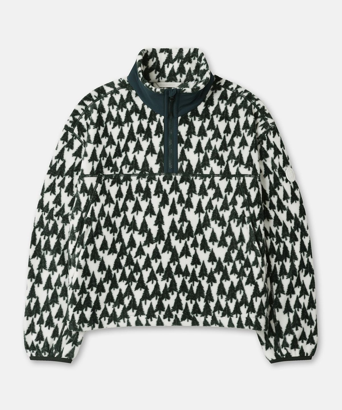 코오롱스포츠(KOLON SPORT) 여성 솟솟 프린트 플리스 아노락 TVTBW26622IVO