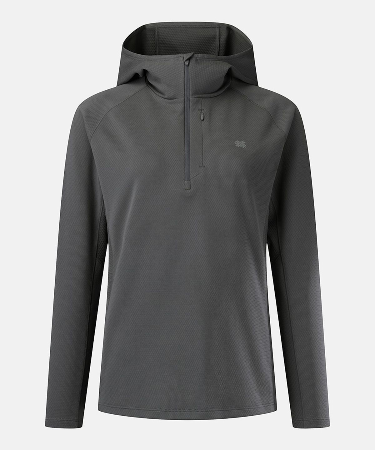 코오롱스포츠(KOLON SPORT) 여성 액티브 긴팔 후드 티셔츠 JKTBA26182DGY