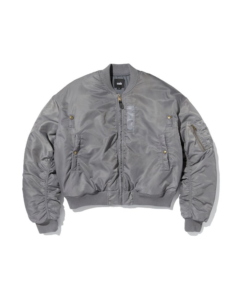 WASHED MA-1 [WASHING GRAY]