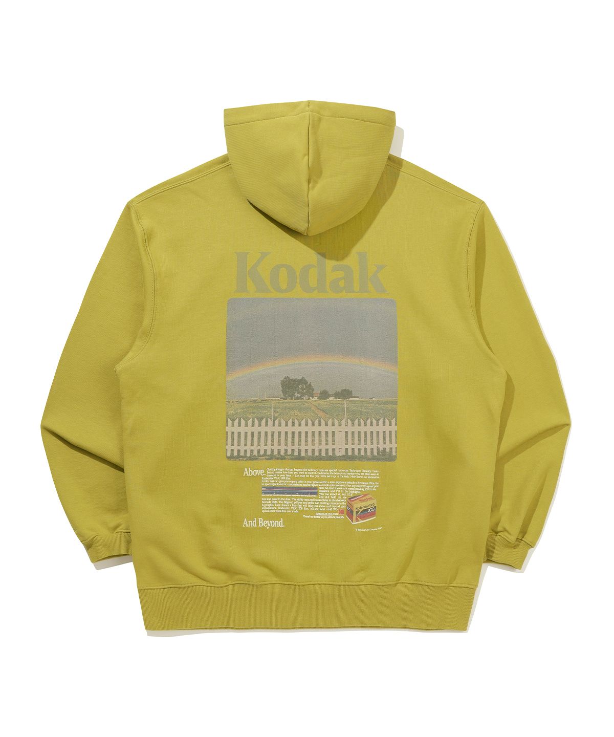 코닥(KODAK) 씨너리 후드 티셔츠 GREEN