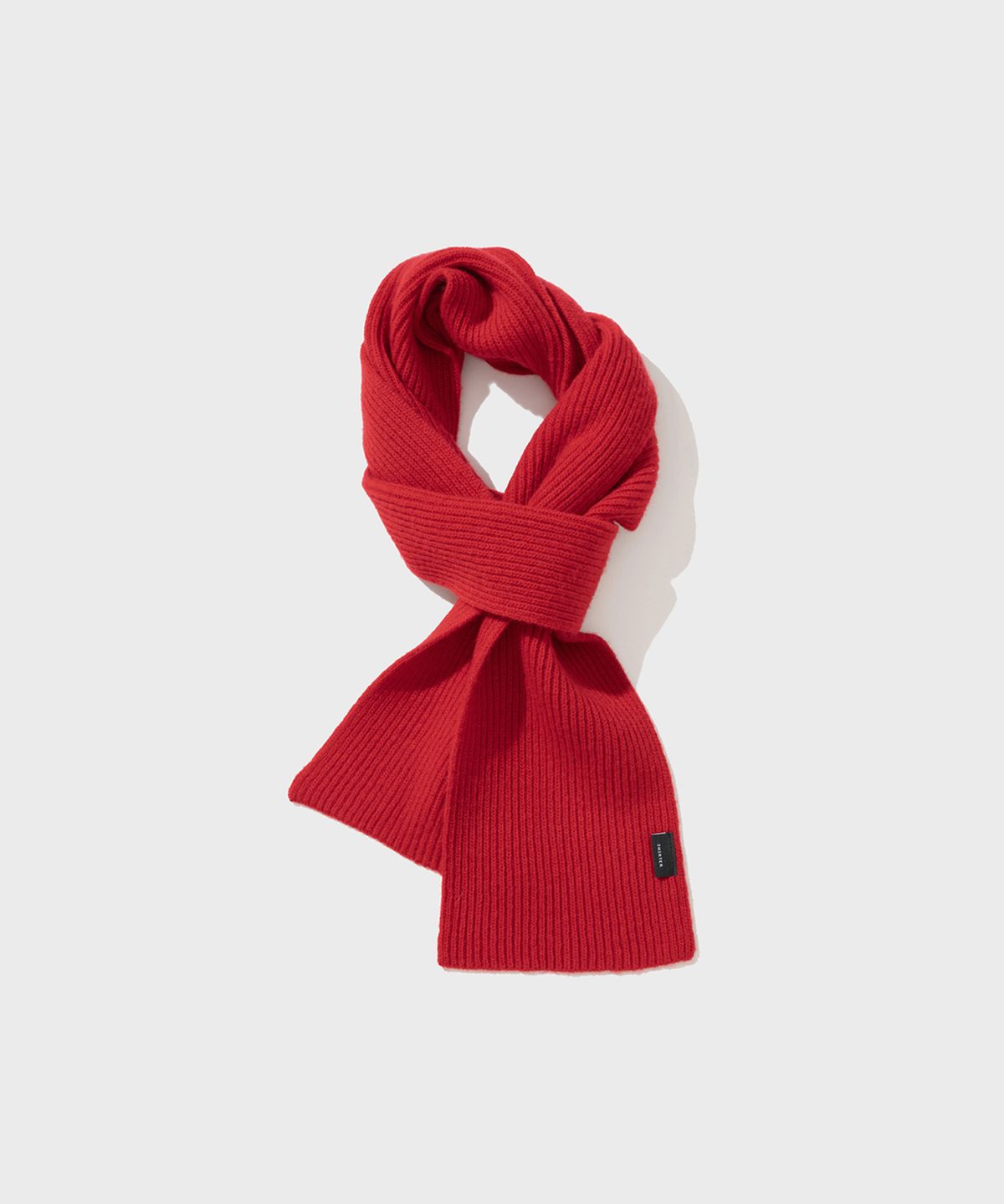 셔터(SHIRTER) CASHMERE BLENDED WOOL MUFFLER (RED)