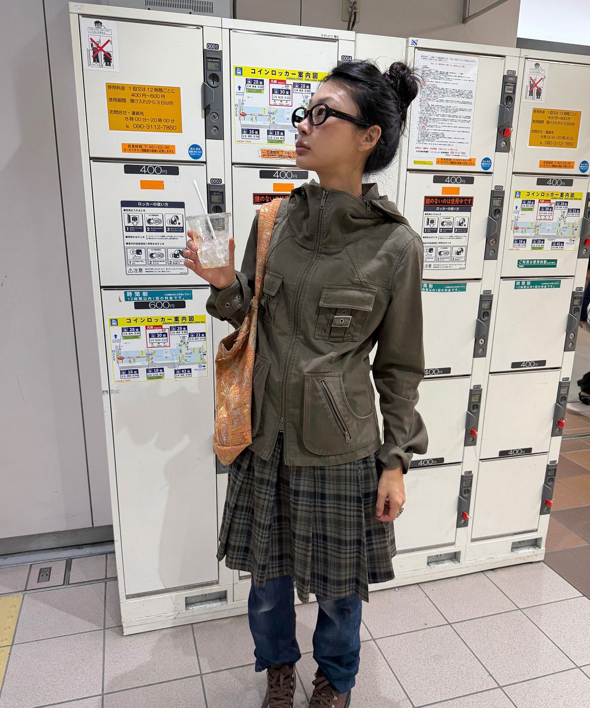 로타입(ROUGHTYPE) Utility Hooded Field Jacket - Khaki
