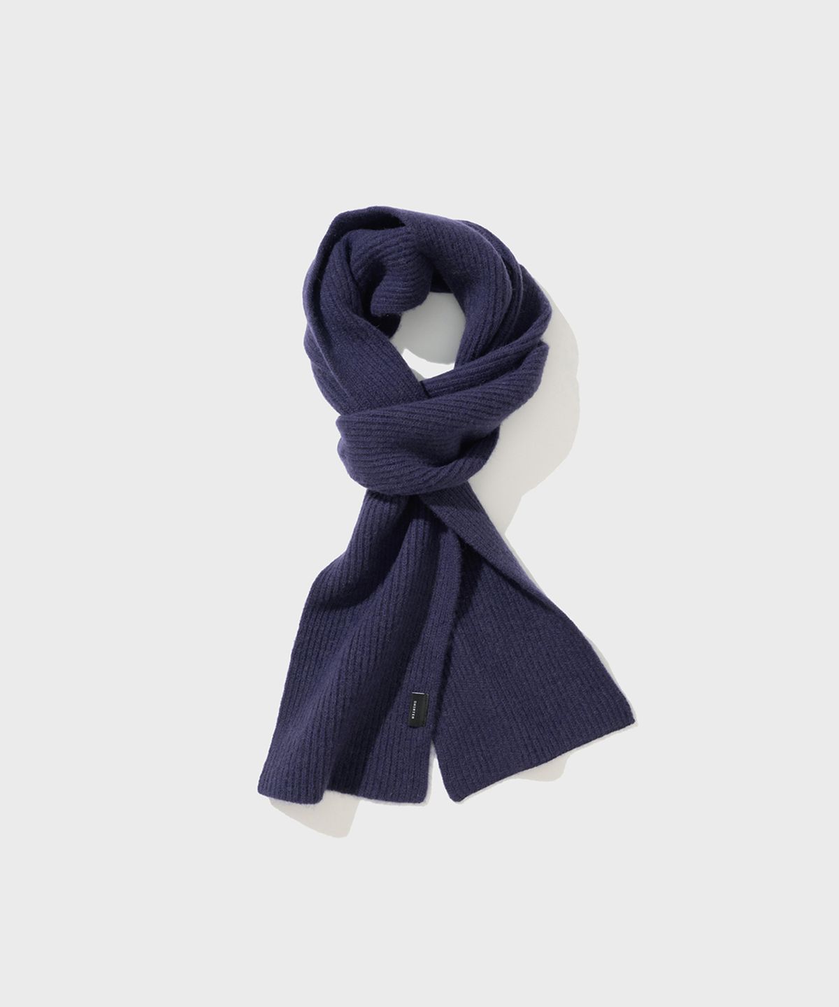 셔터(SHIRTER) CASHMERE BLENDED WOOL MUFFLER (PURPLE)