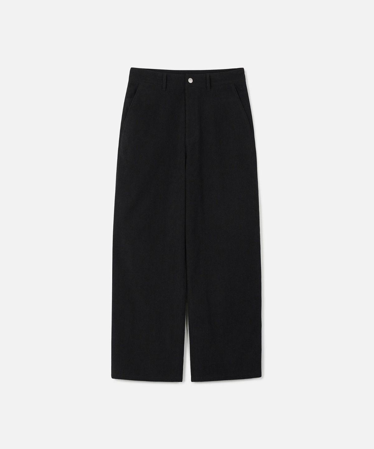 247시리즈(247SERIES) CORDUROY 와이드 팬츠 BLACK