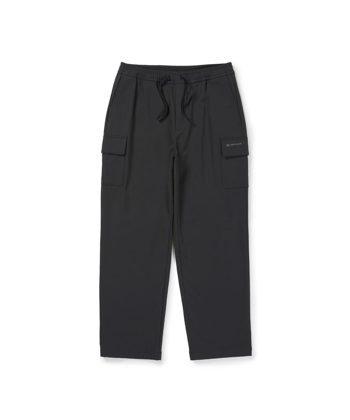 스노우피크 어패럴(SNOWPEAK APPAREL) 라고 약기모 카고 스트레이트 팬츠 (S26WMTPT36) Charcoal