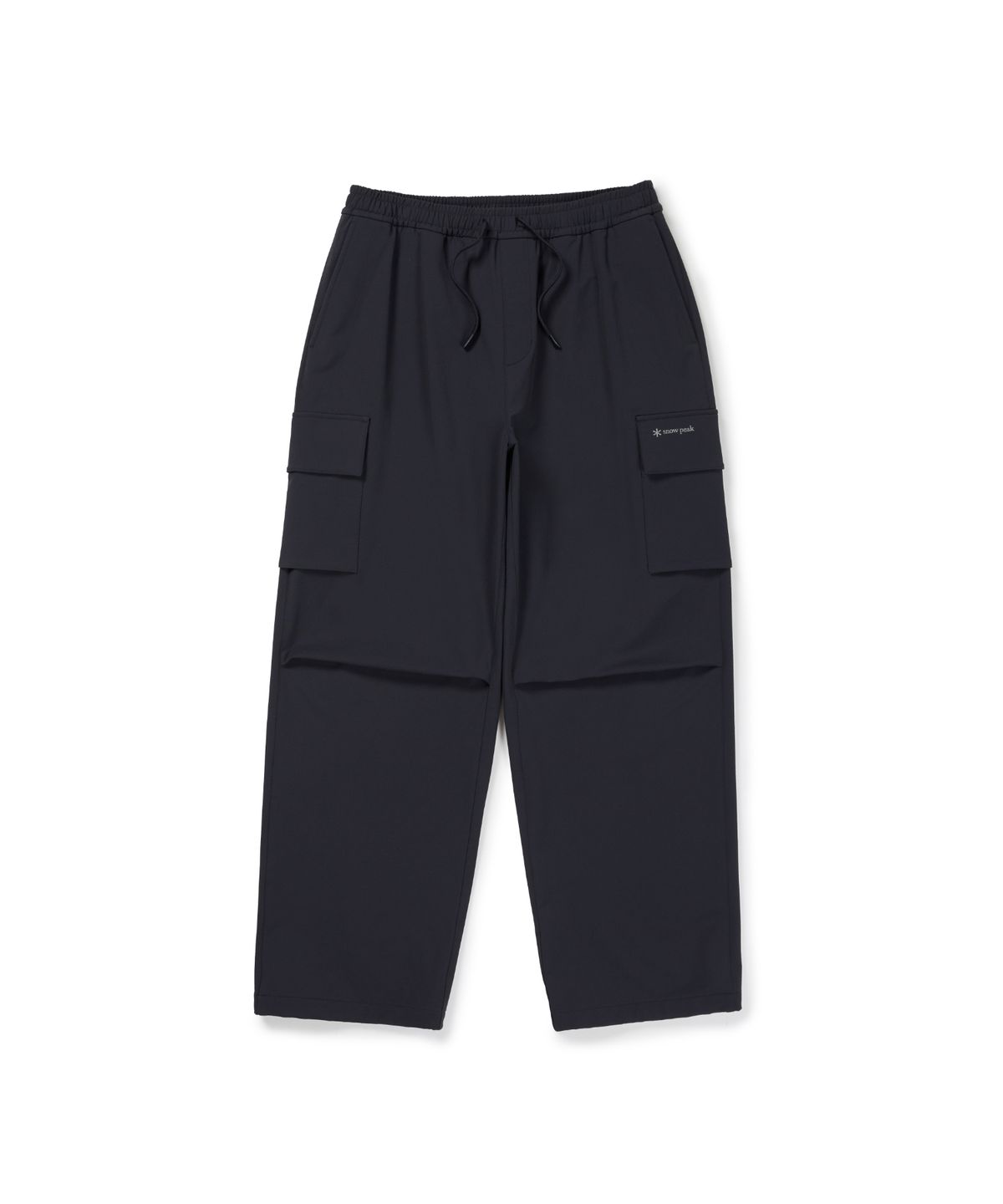 스노우피크 어패럴(SNOWPEAK APPAREL) 라고 약기모 카고 스트링 팬츠 (S26WMTPT32) Dark Navy