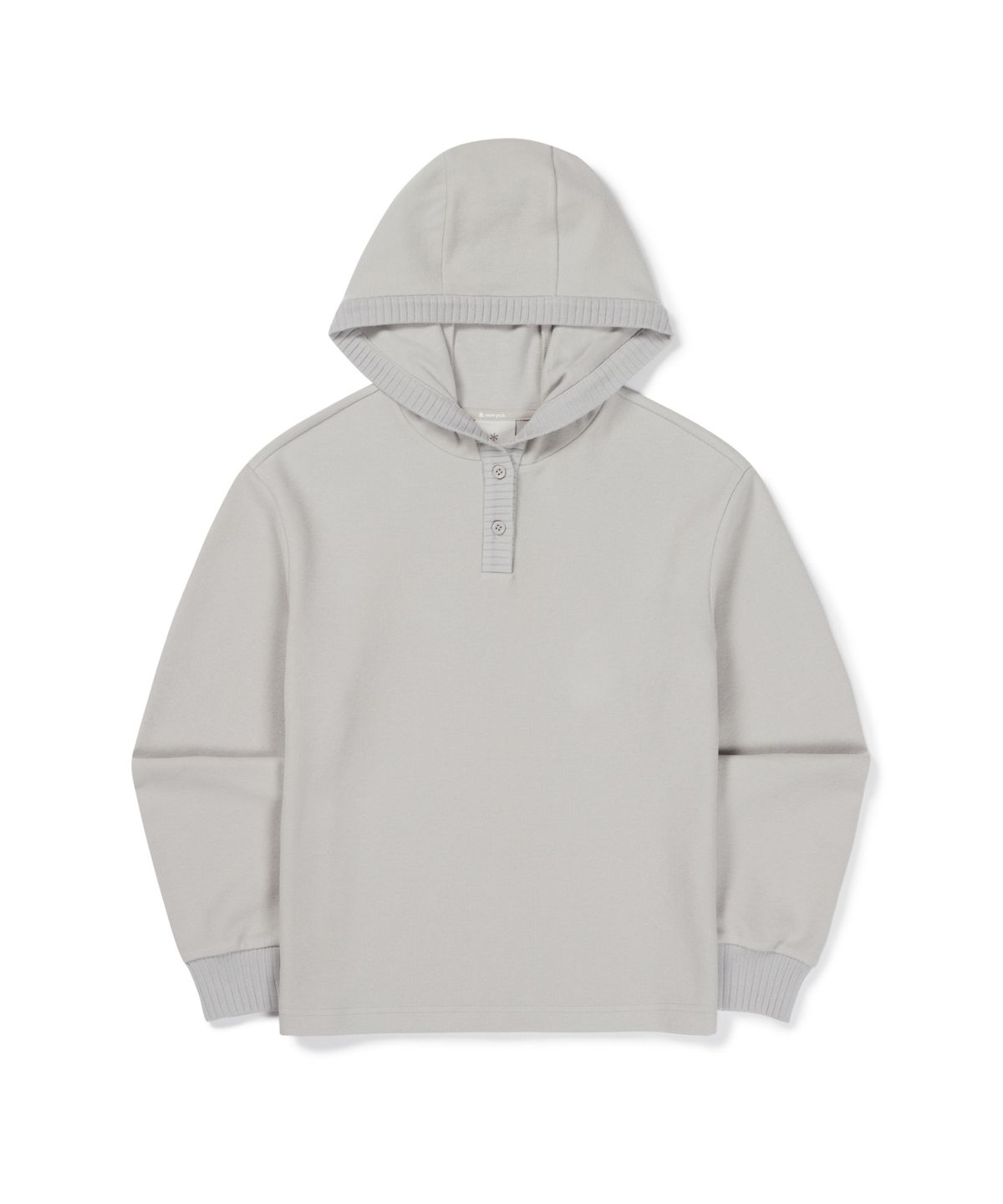 스노우피크 어패럴(SNOWPEAK APPAREL) 리젠 니트 여성 후드 티셔츠 (S26WWFHD77) Light Beige