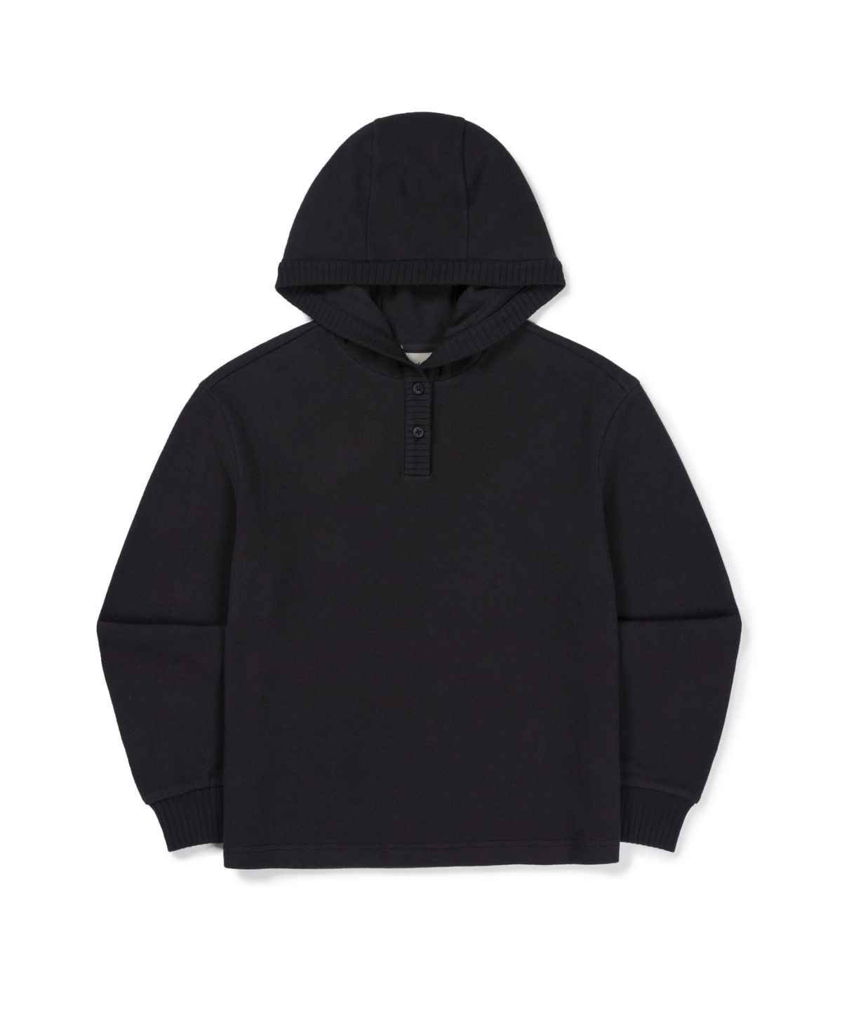스노우피크 어패럴(SNOWPEAK APPAREL) 리젠 니트 여성 후드 티셔츠 (S26WWFHD77) Black